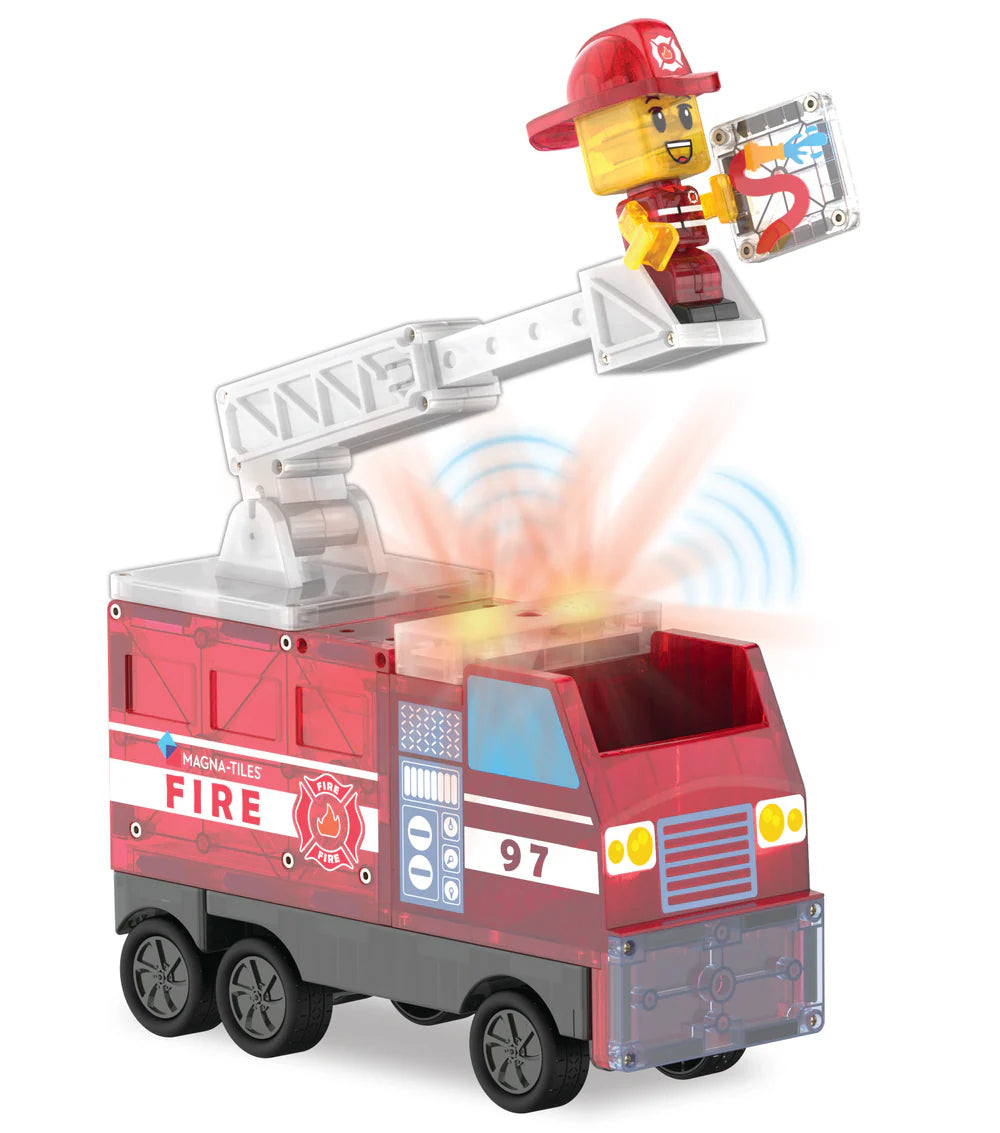 Magna-tiles - Fire Station 50 Piece Set