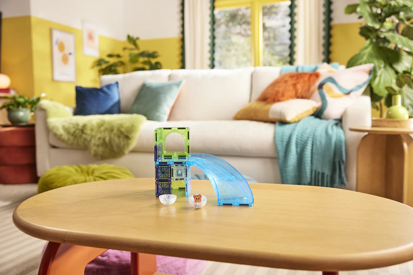 Magna-Tiles - Hamster Ball 13 Piece Set