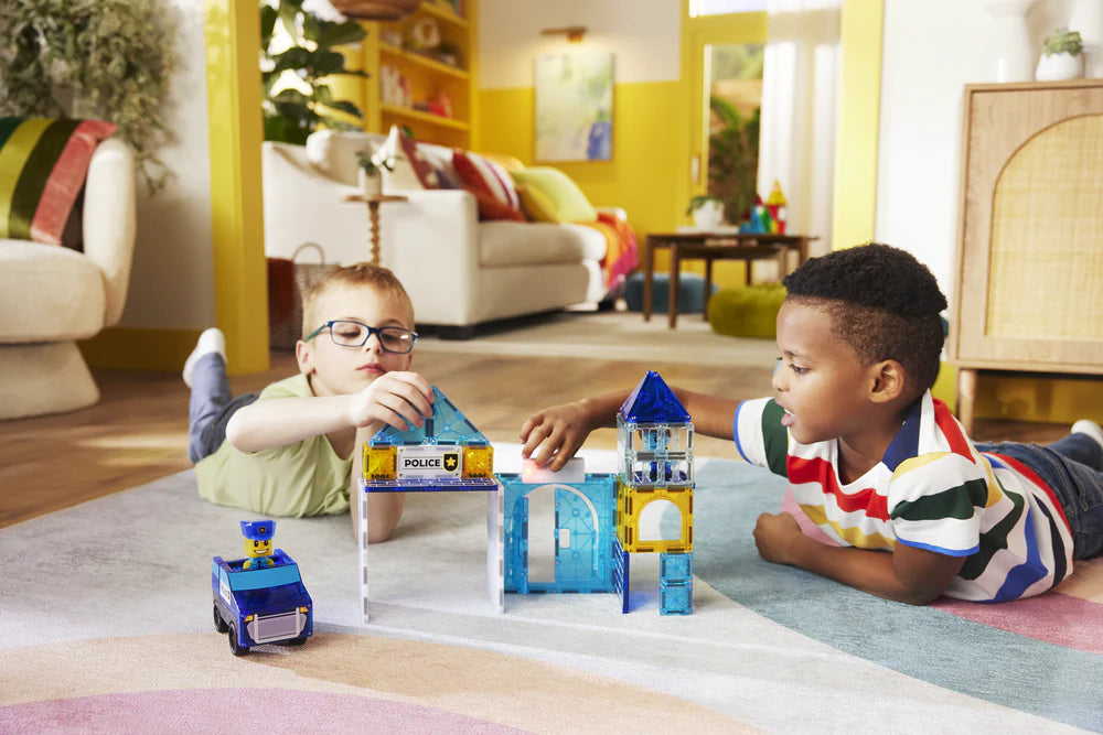 Magna-tiles - Police Station - 35 Piece Set