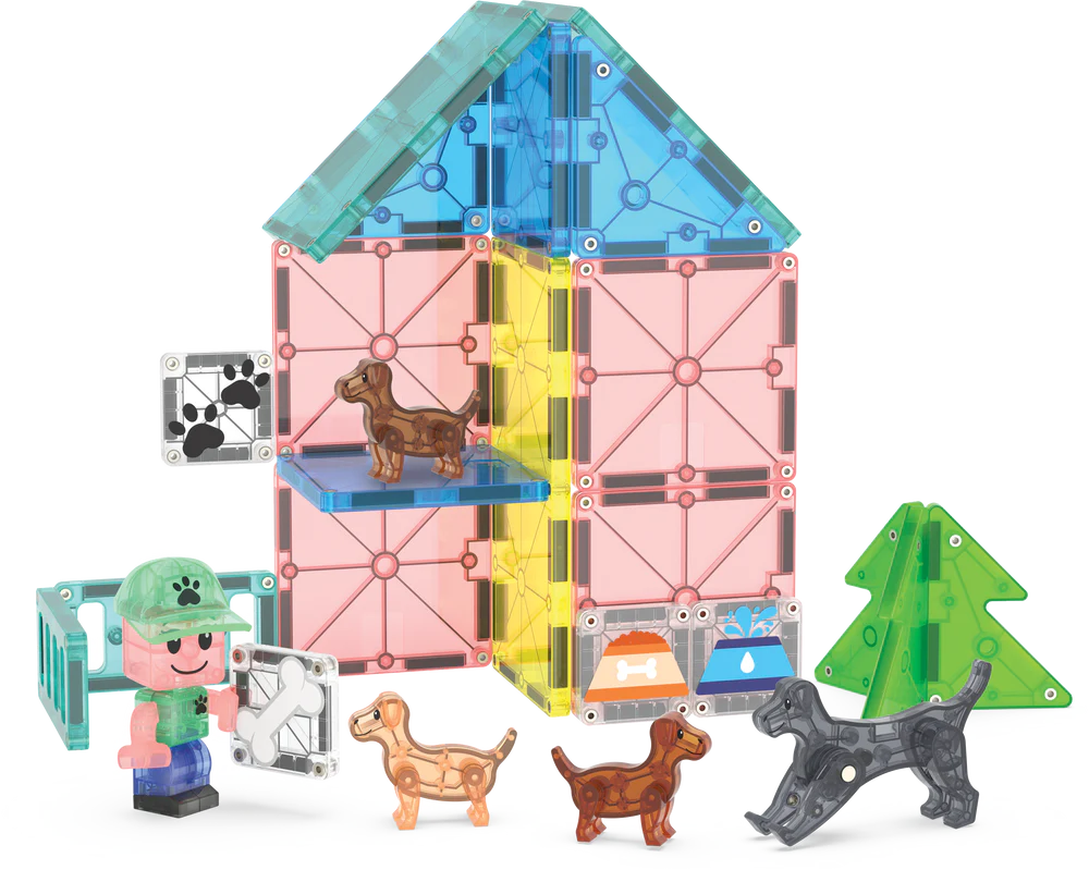 Magna-tiles - Puppy Park-27 Piece Set