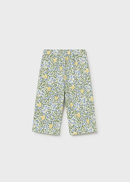 Mayoral - Sky Floral Long Trousers (1509)