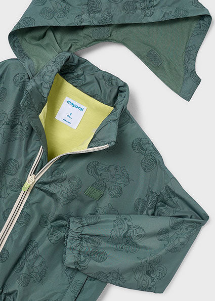 Mayoral - Green Printed Windbreaker (3446)