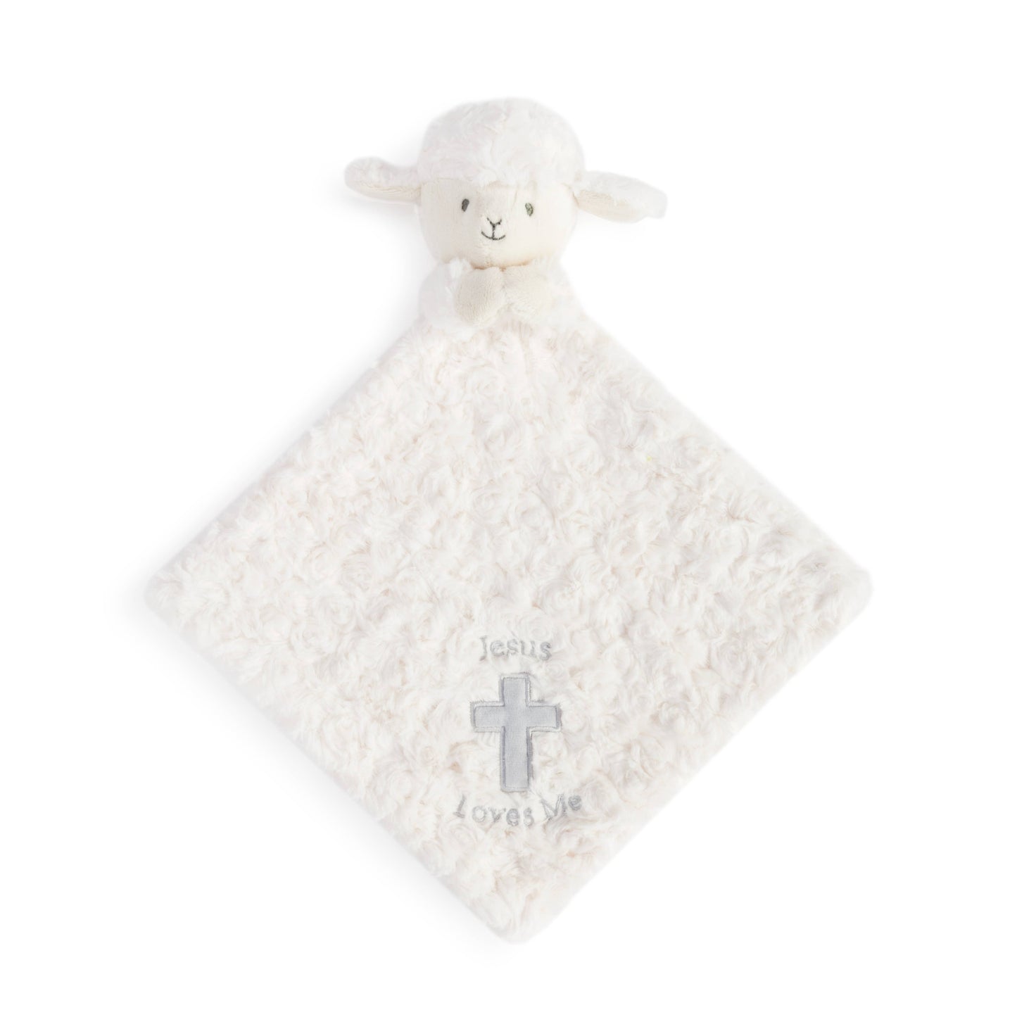 DEMDACO - Lamb Rattle Blankie