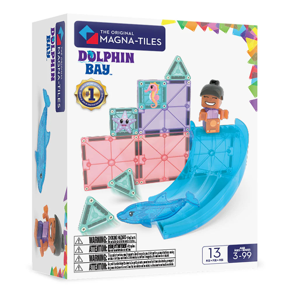 Magna-tiles - Dolphin Bay 13 pc Set