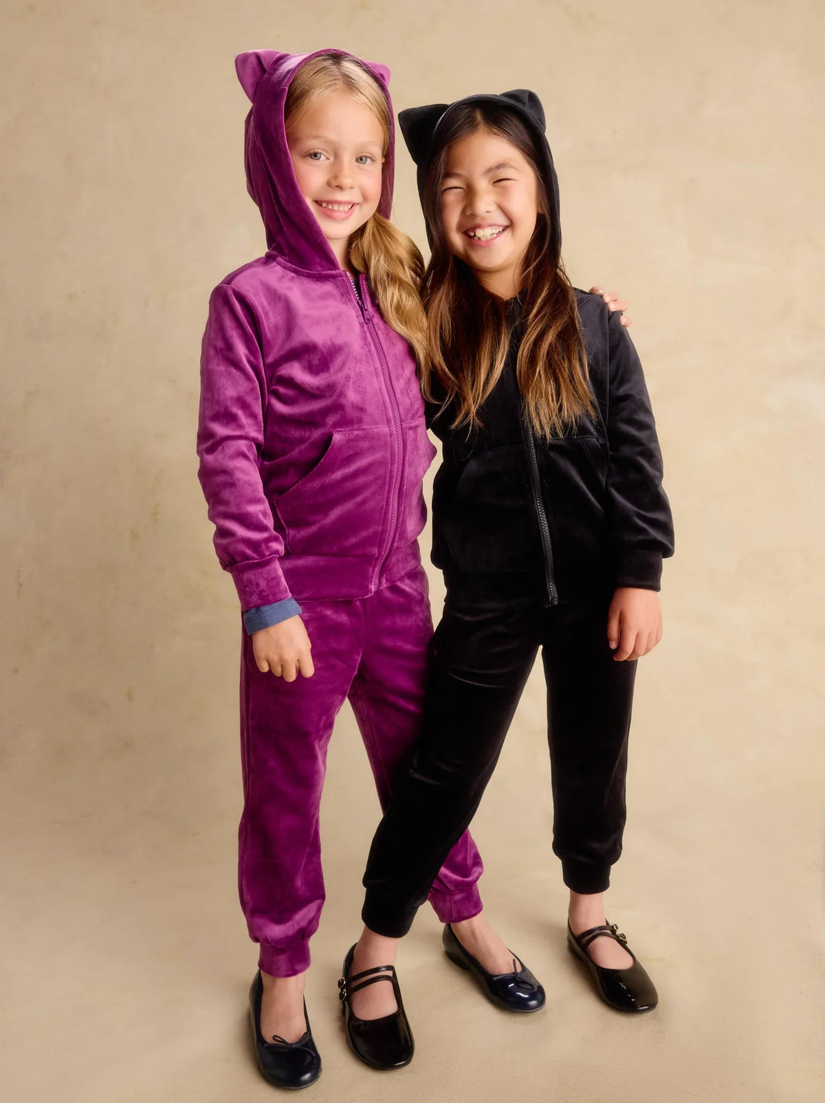 Tea Collection - Easy Fit Very Velour Joggers || Cosmic Berry