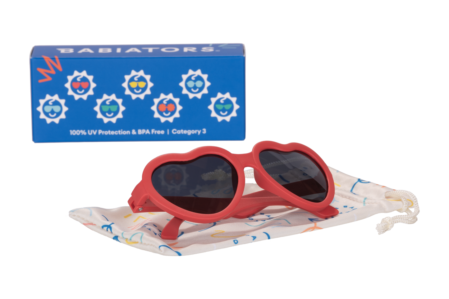 Babiators - Candy Apple Hearts Kid and Baby Sunglasses: Hearts