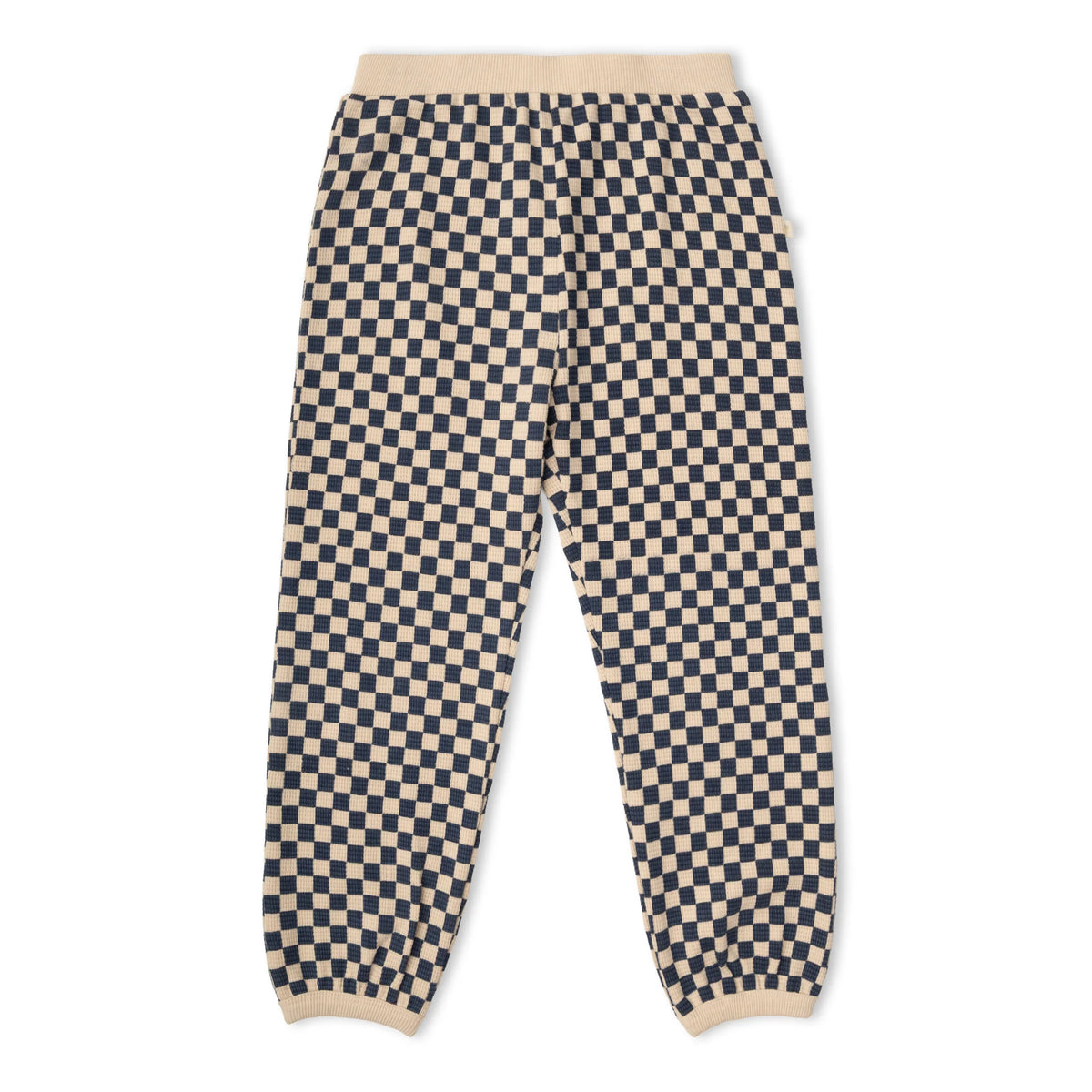 Makemake Organics - Organic Tee & Pant Slouch Set - Midnight Check