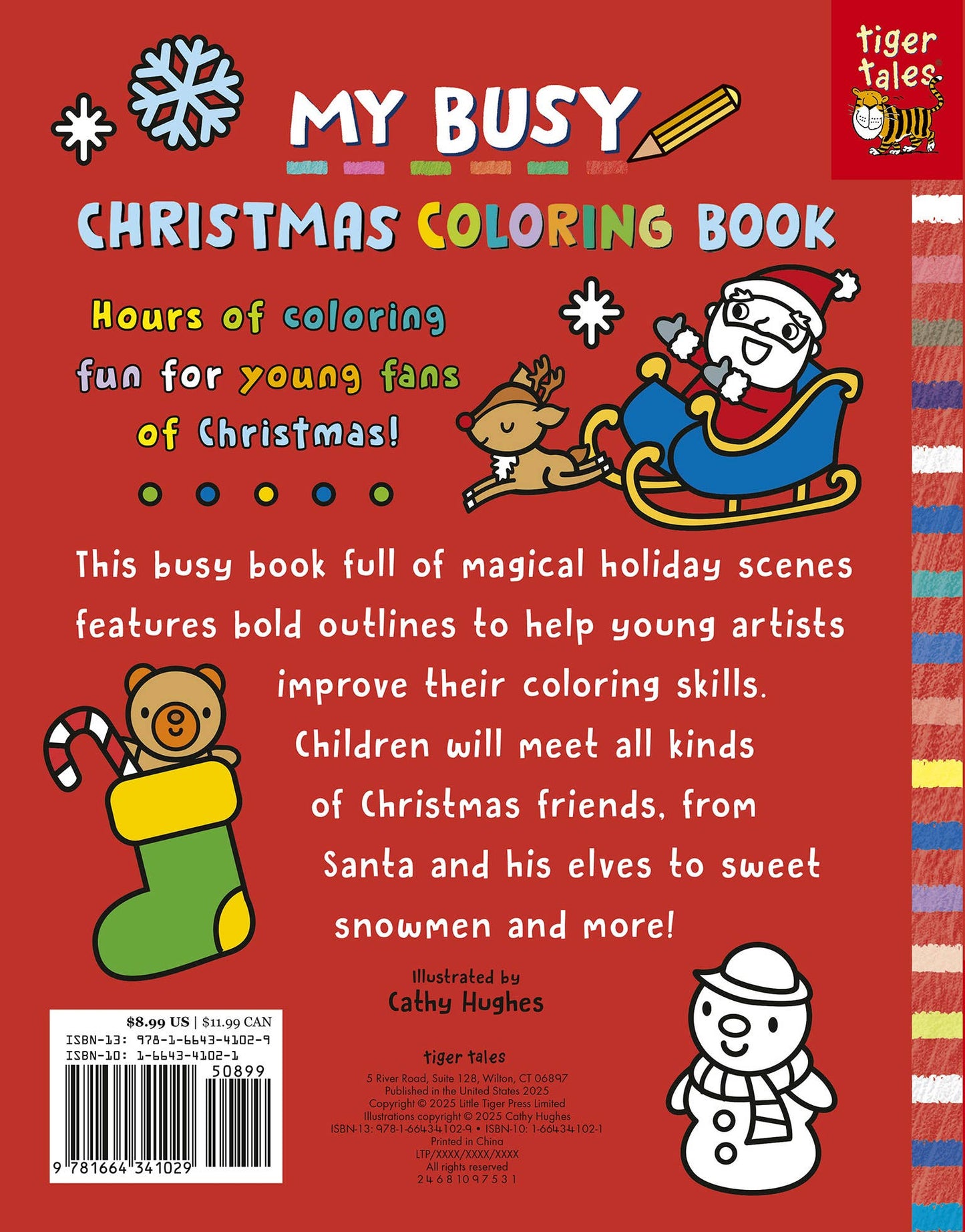 Penguin Random House LLC - My Busy Christmas Coloring Book