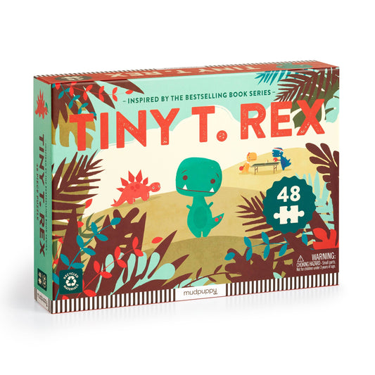 Chronicle Books - Tiny T. Rex 48 Piece Puzzle
