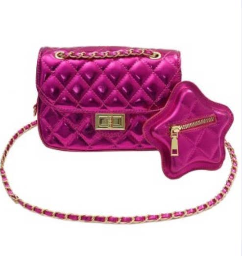 Carrying Kind - Esther Metallic Crossbody Purse
