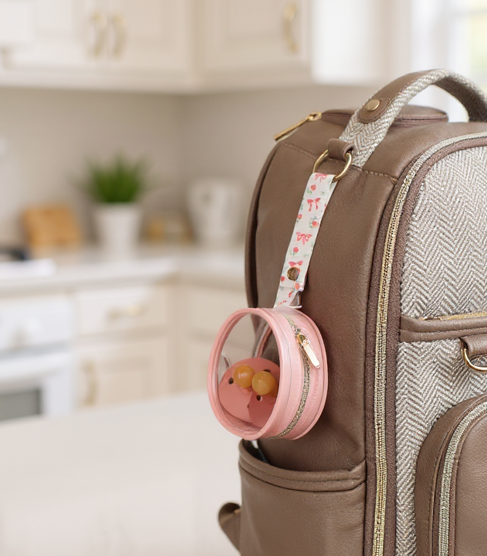 Itzy Ritzy - Itzy Paci Case™ - Ribbons & Roses