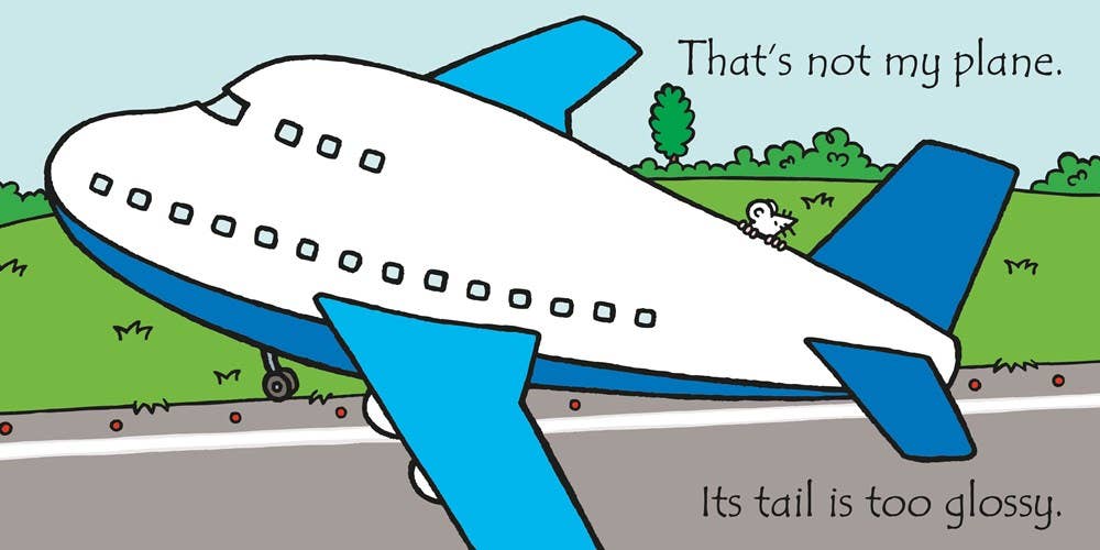 HarperCollins - Usborne - That's not my plane Board Book