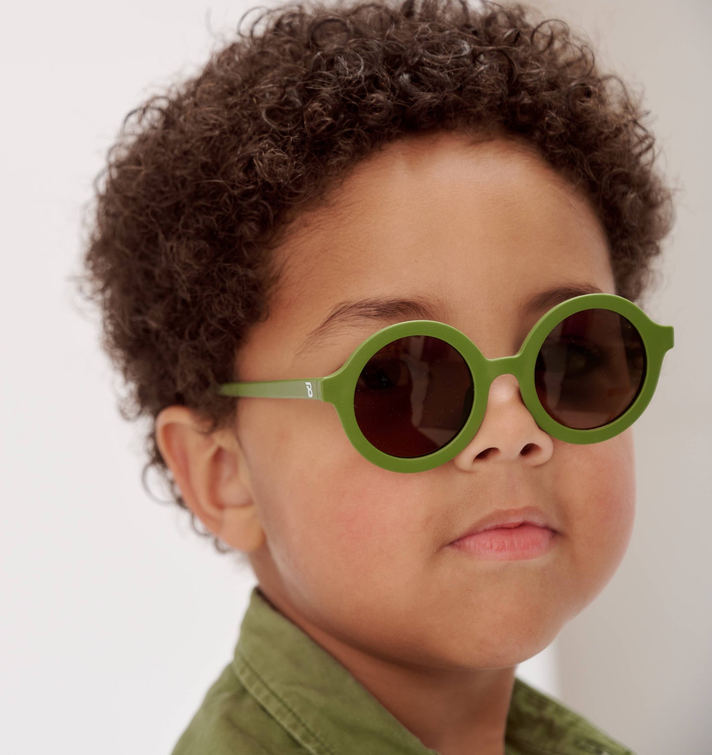 Babiators - Wild Moss Euro Round Kids Sunglasses with Amber Lens