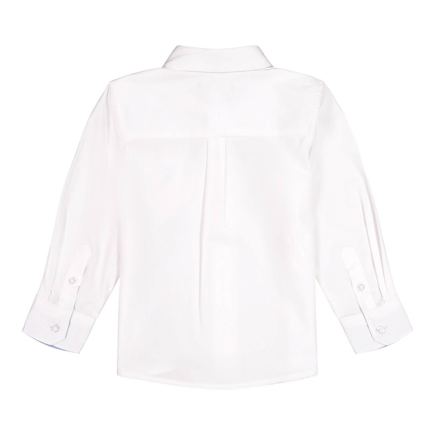 Andy & Evan - Boys Toddler White Poplin Buttondown