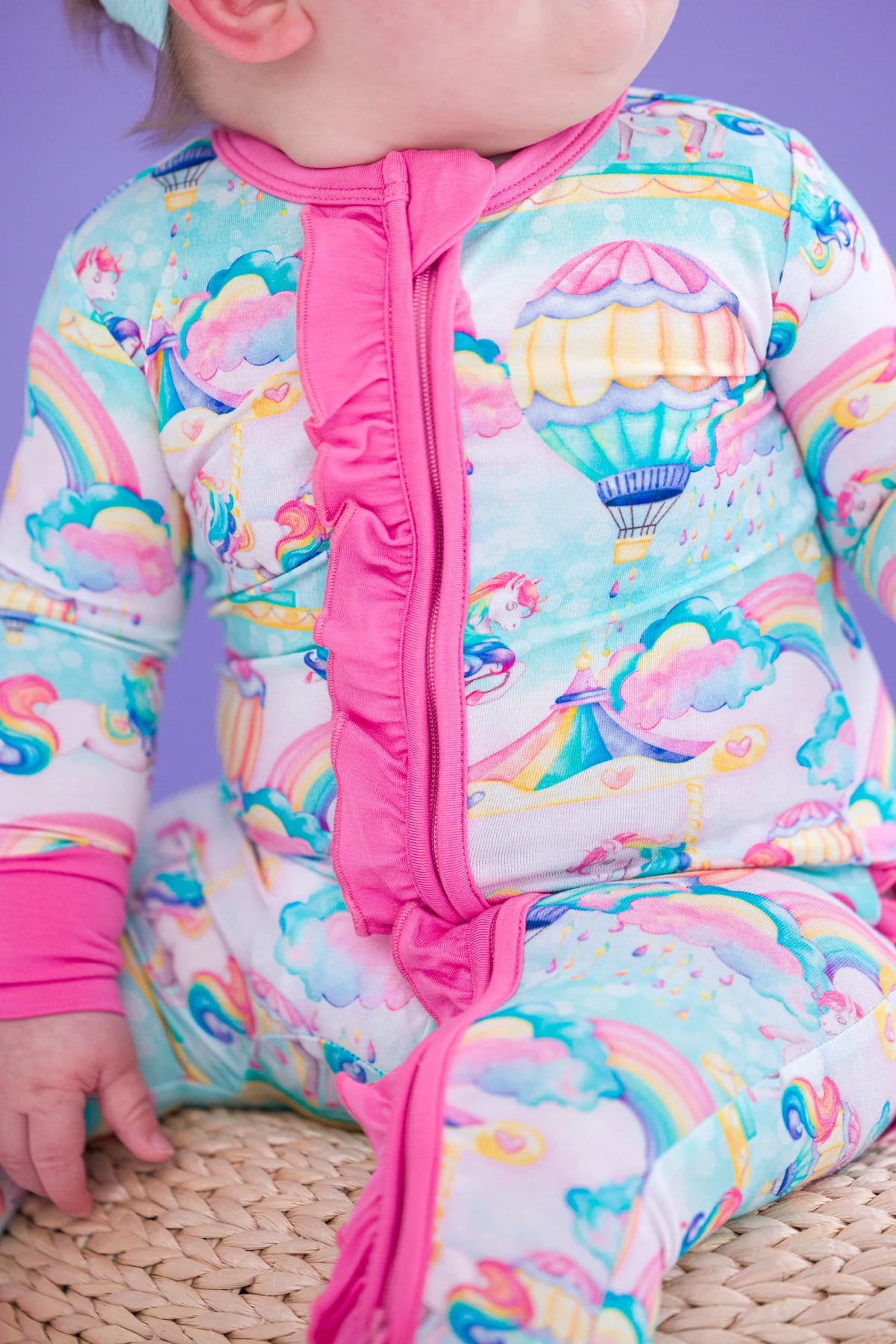 Birdie Bean - Priscilla Ruffle Convertible Romper PJ