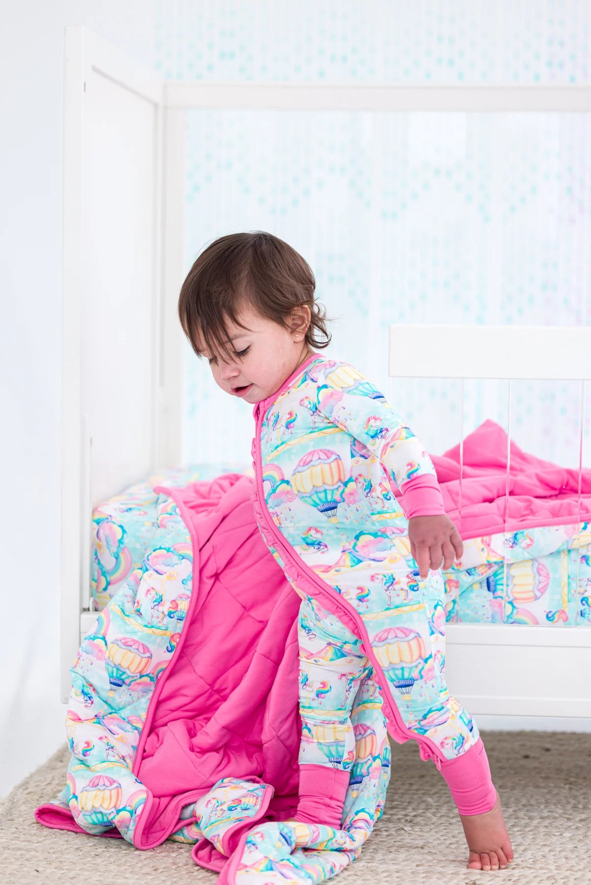Birdie Bean - Priscilla Ruffle Convertible Romper PJ