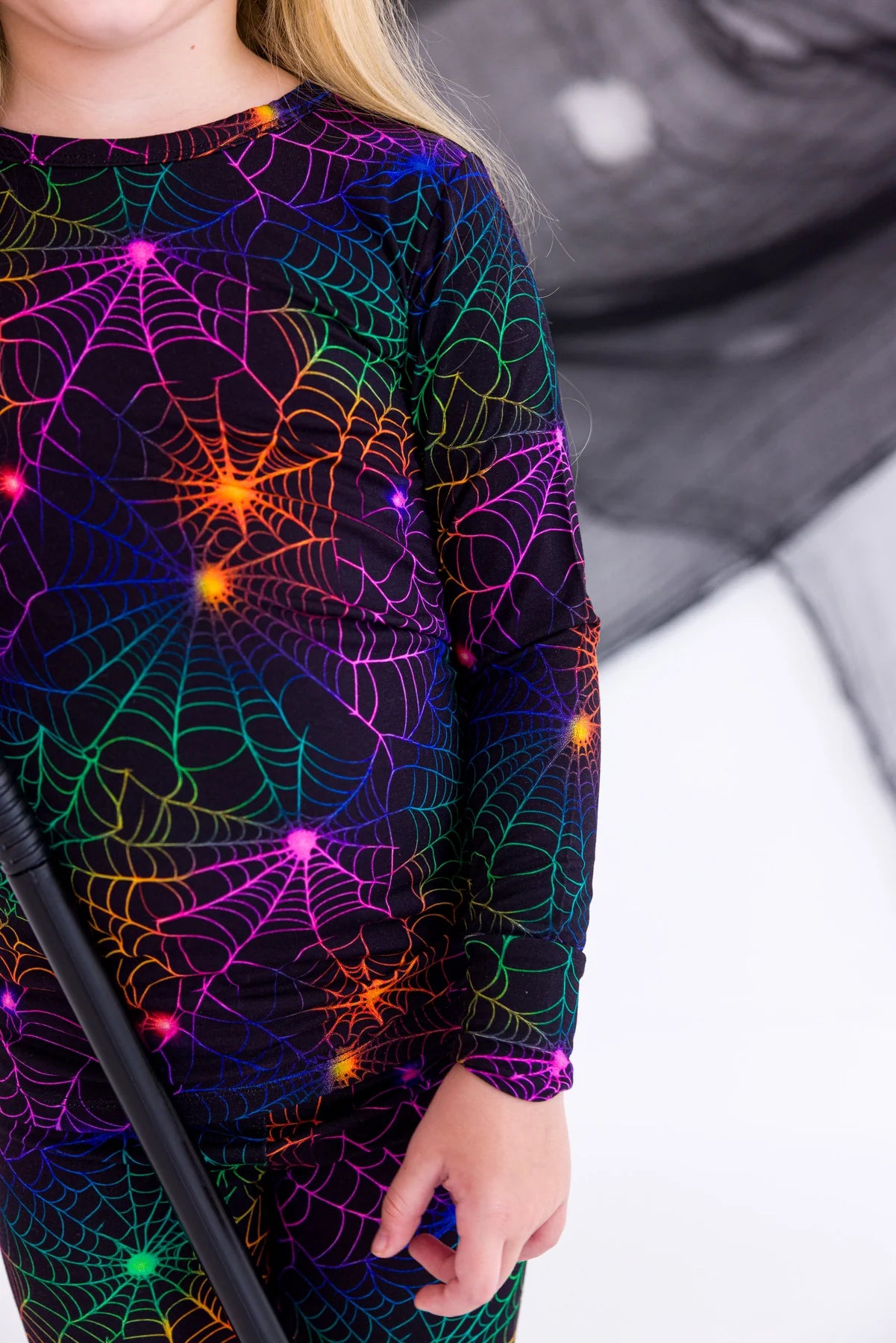 Birdie Bean - Neon Webs 2 Piece Pajamas