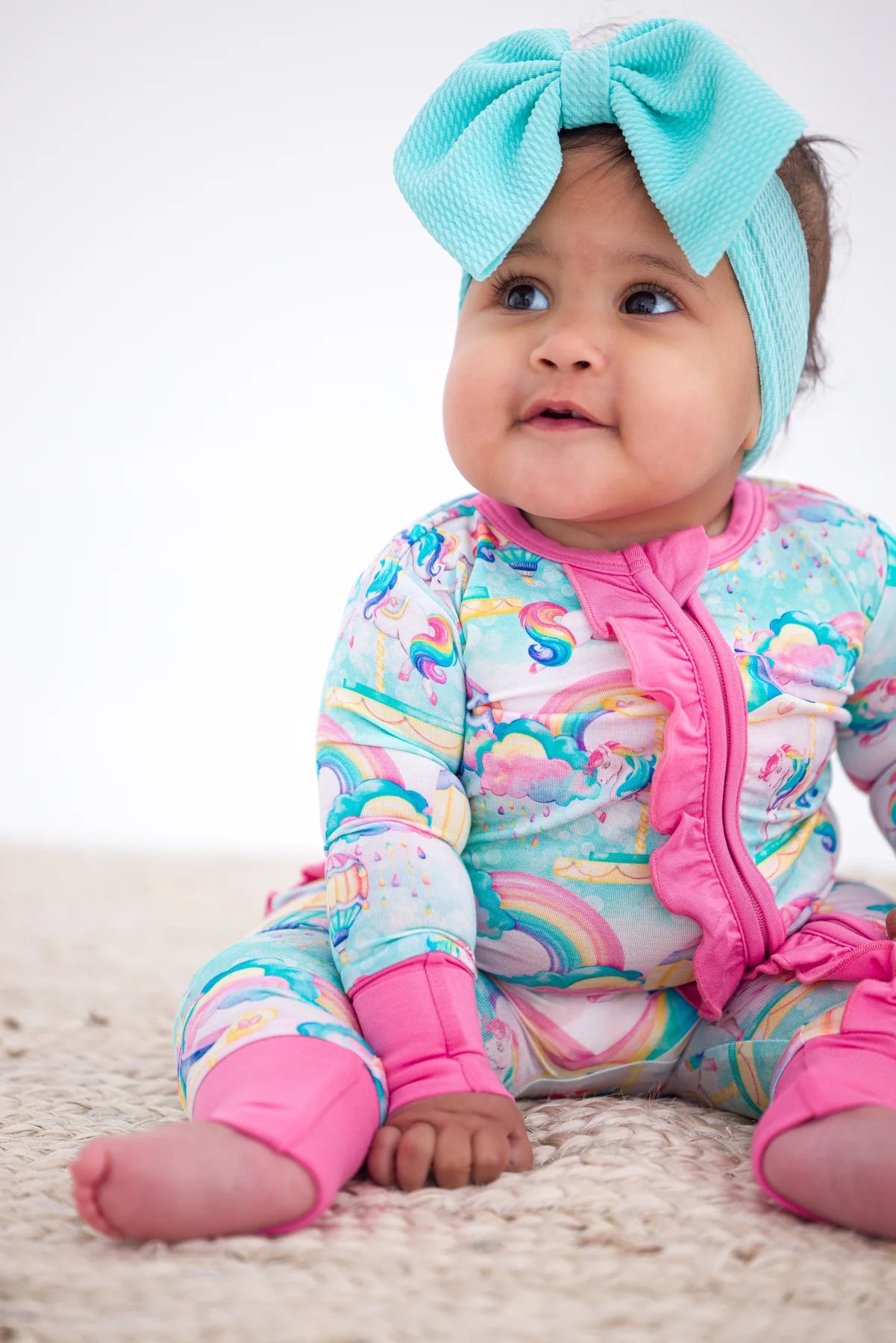 Birdie Bean - Priscilla Ruffle Convertible Romper PJ