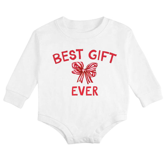 Sweet Wink - Best Gift Ever Christmas Long Sleeve Romper