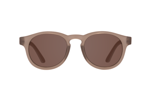 Babiators - Cocoa Cloud Transparent Keyhole Sunglasses with Amber Lens