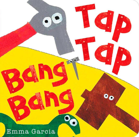 Hachette Book Group - Tap Tap, Bang Bang-  Book (All About Sounds series by Emma Garcia)