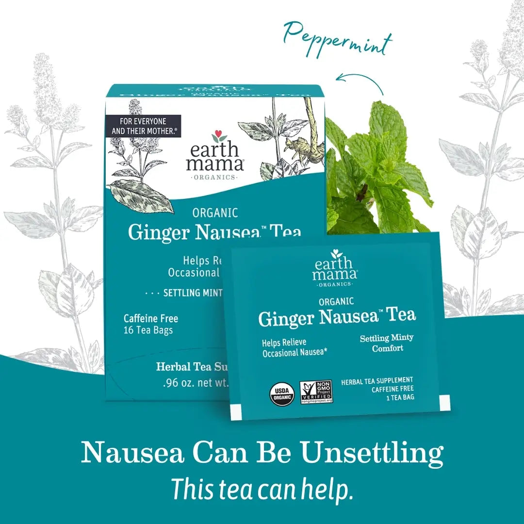 Earth Mama Organics - Organic Ginger Nausea Tea