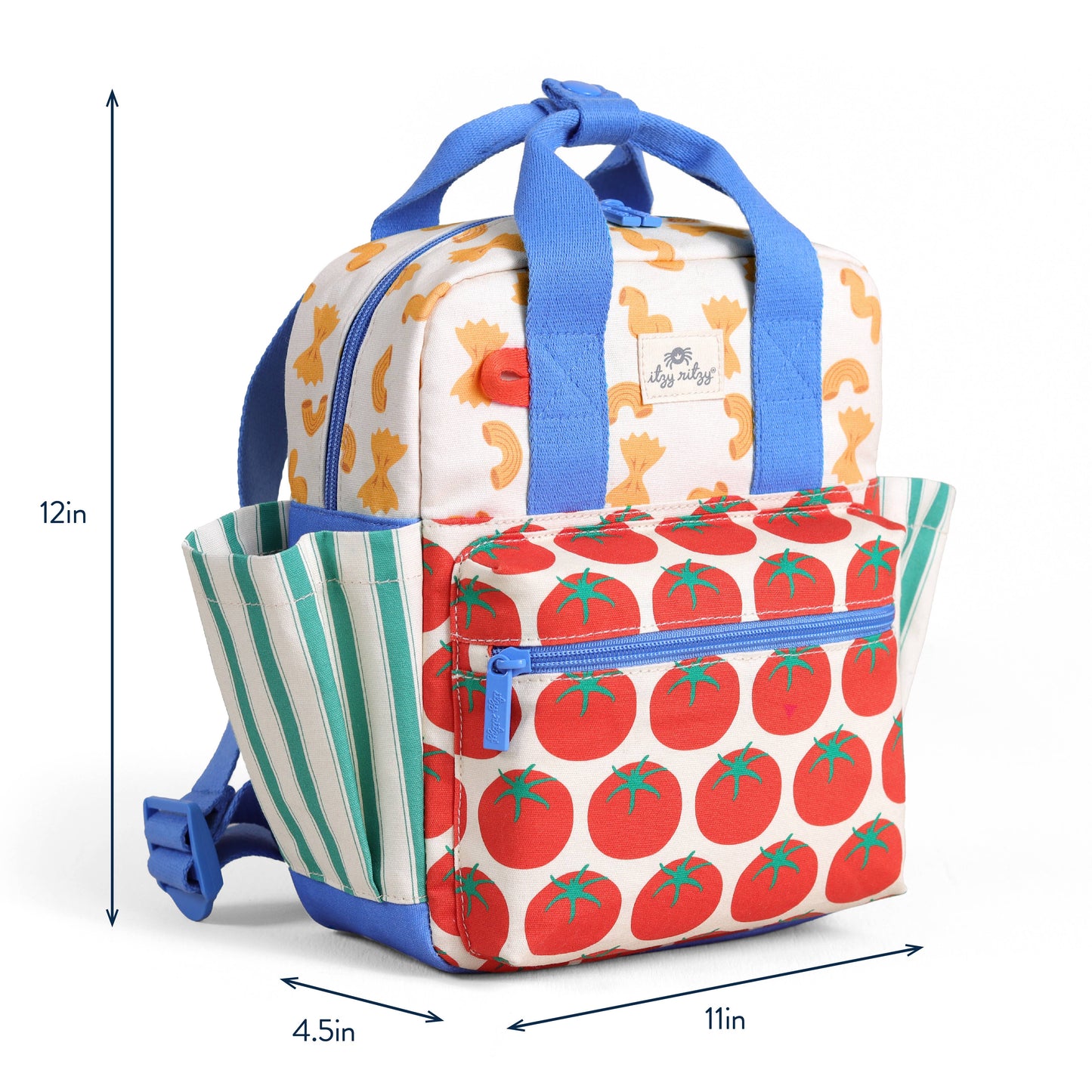 Itzy Ritzy - Itzy Bitzy Backpack: Pasta La Vista