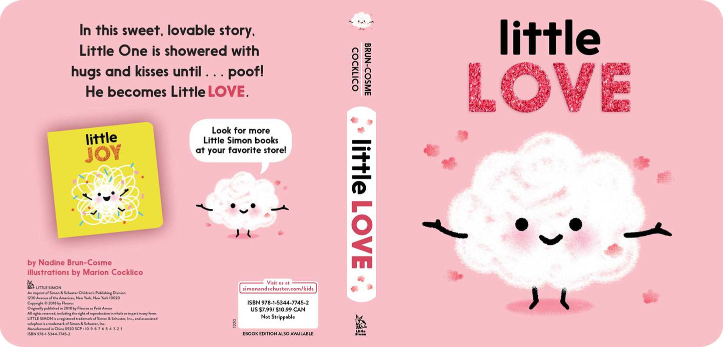 Simon & Schuster - Little Love by Nadine Brun-Cosme: Board Book