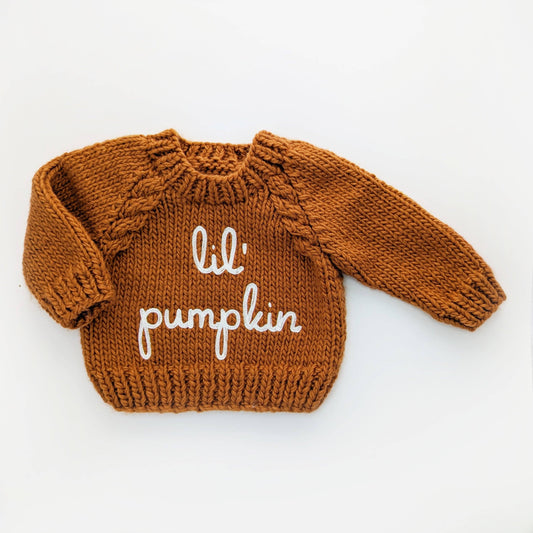 Huggalugs - Lil' Pumpkin Knit Sweater