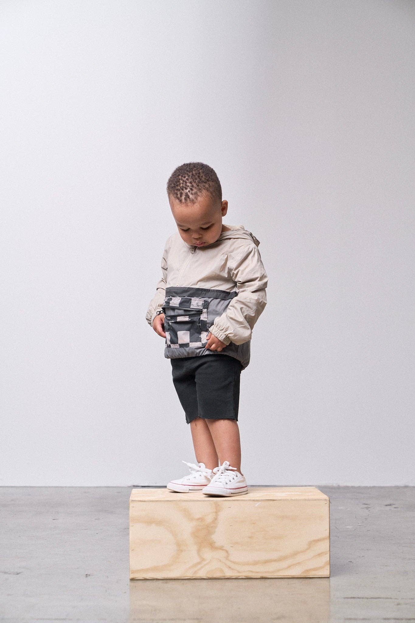 Little Bipsy - Check Block Windbreaker
