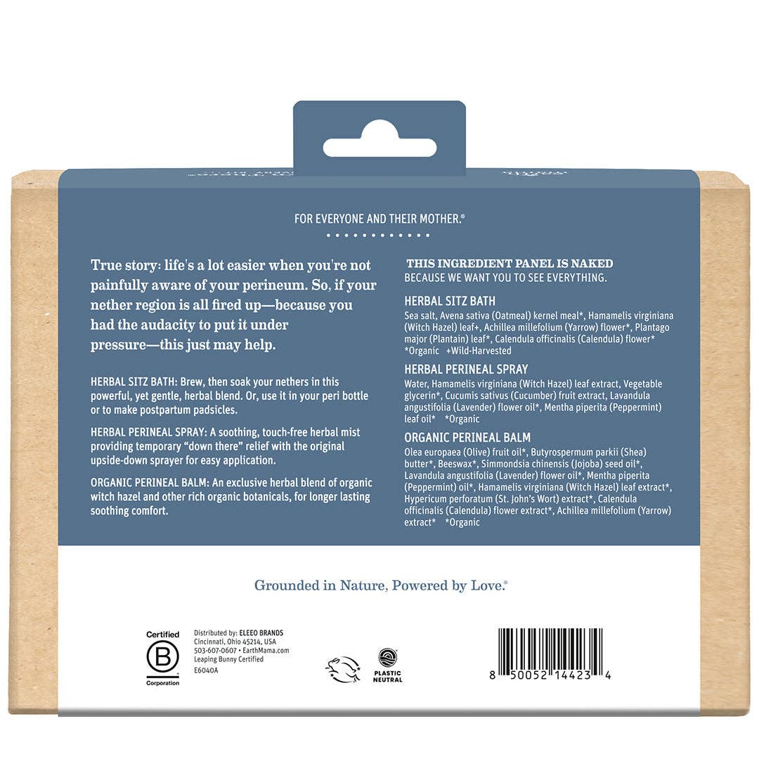 Earth Mama Organics - Take Care Down There® Postpartum Recovery Kit