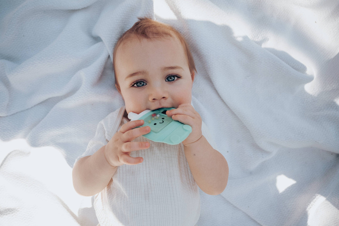 Itzy Ritzy - Sweetie Shake Plus™ - Teething + Rattle Toy: Tumbler