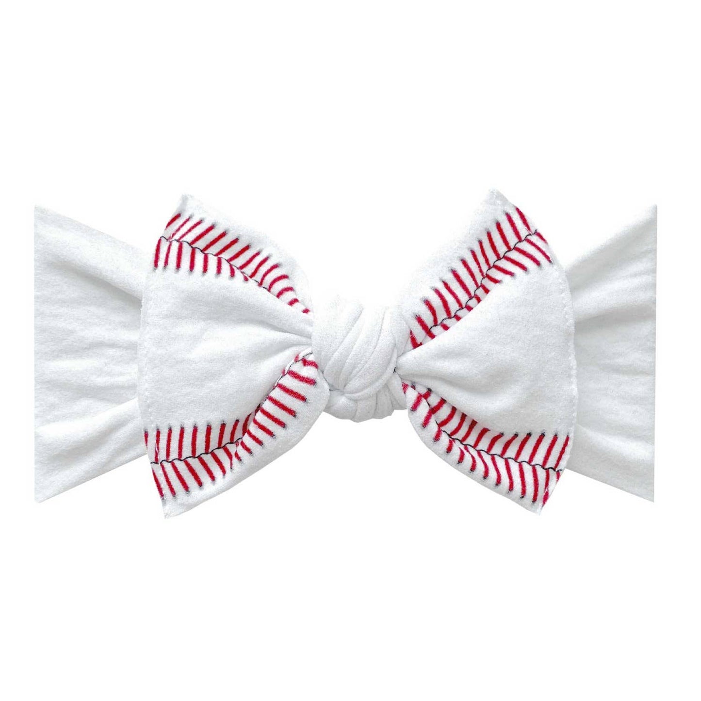 Baby Bling Bows - Baby Bling® Printed Knot soft nylon headband: Delilah