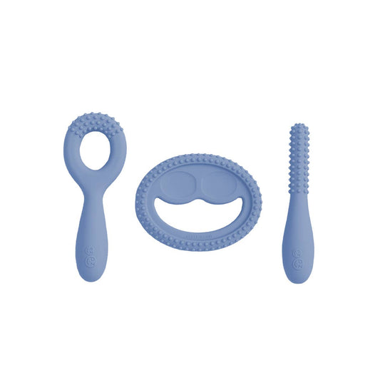 ezpz - Oral Development Tools (Baby / Toddler 3+ months): Indigo