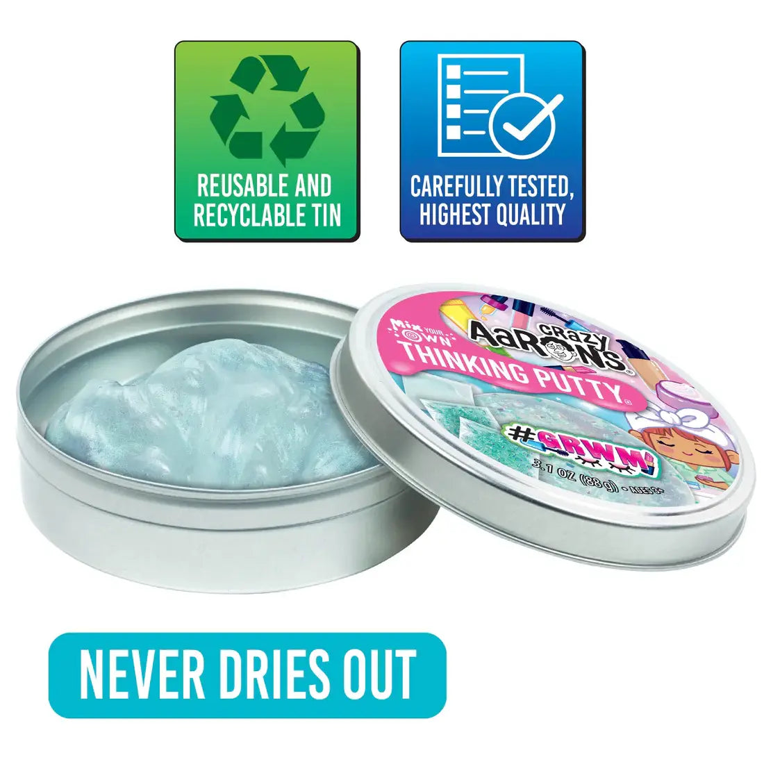 Crazy Aaron's - Mix Your Own It Putty Tin | DIY Sensory Fun