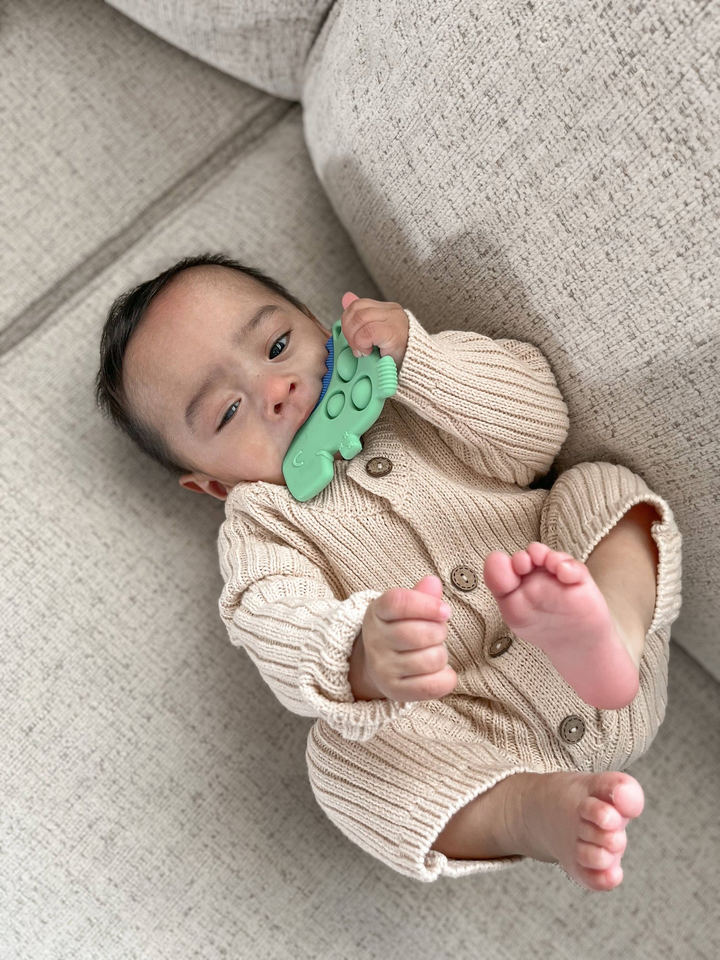 Itzy Ritzy - Itzy Pop™ Sensory Popper Toy: Elephant