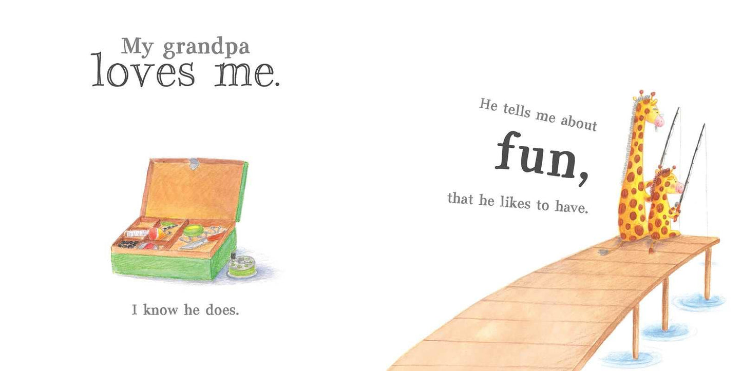 Simon & Schuster - My Grandpa Loves Me Book