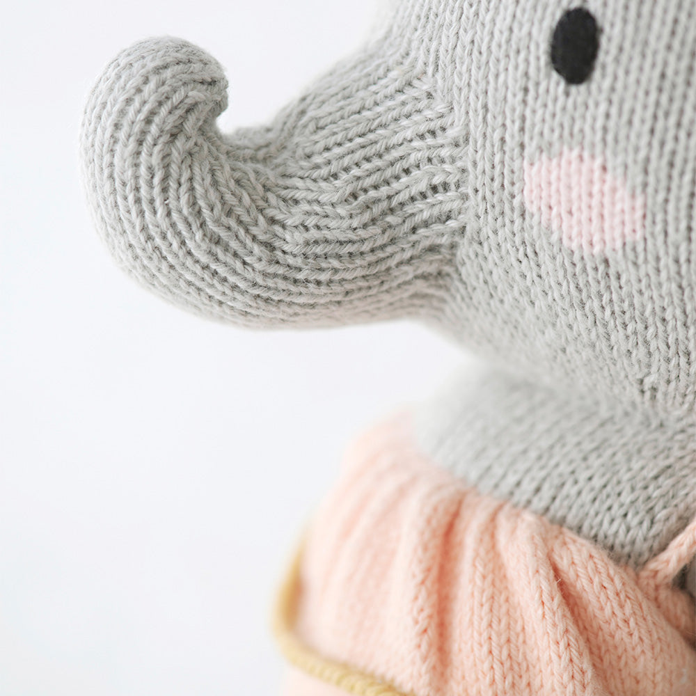 cuddle + kind - Eloise the Elephant Handknit Dolls