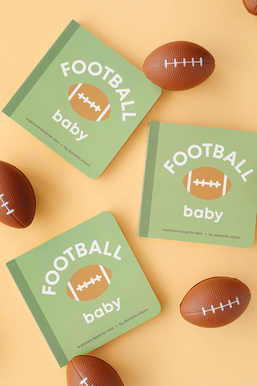 Left Hand Book House - Football Baby- Board Book
