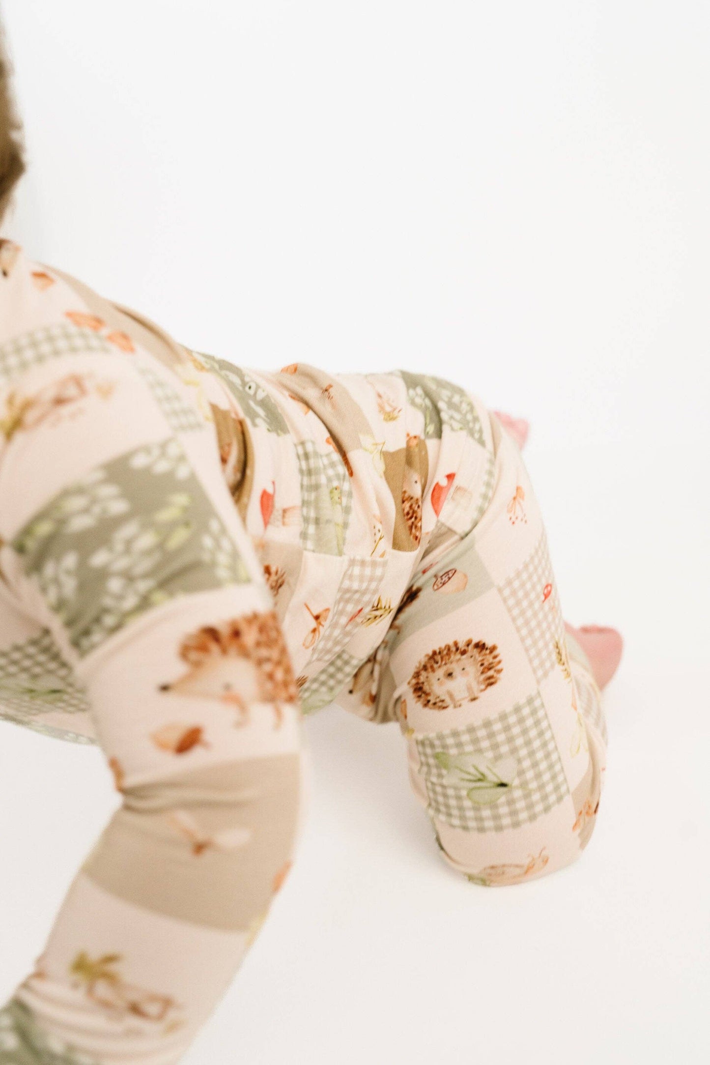 Little One Shop - Hedgehog Patchwork Bamboo PJ Set
