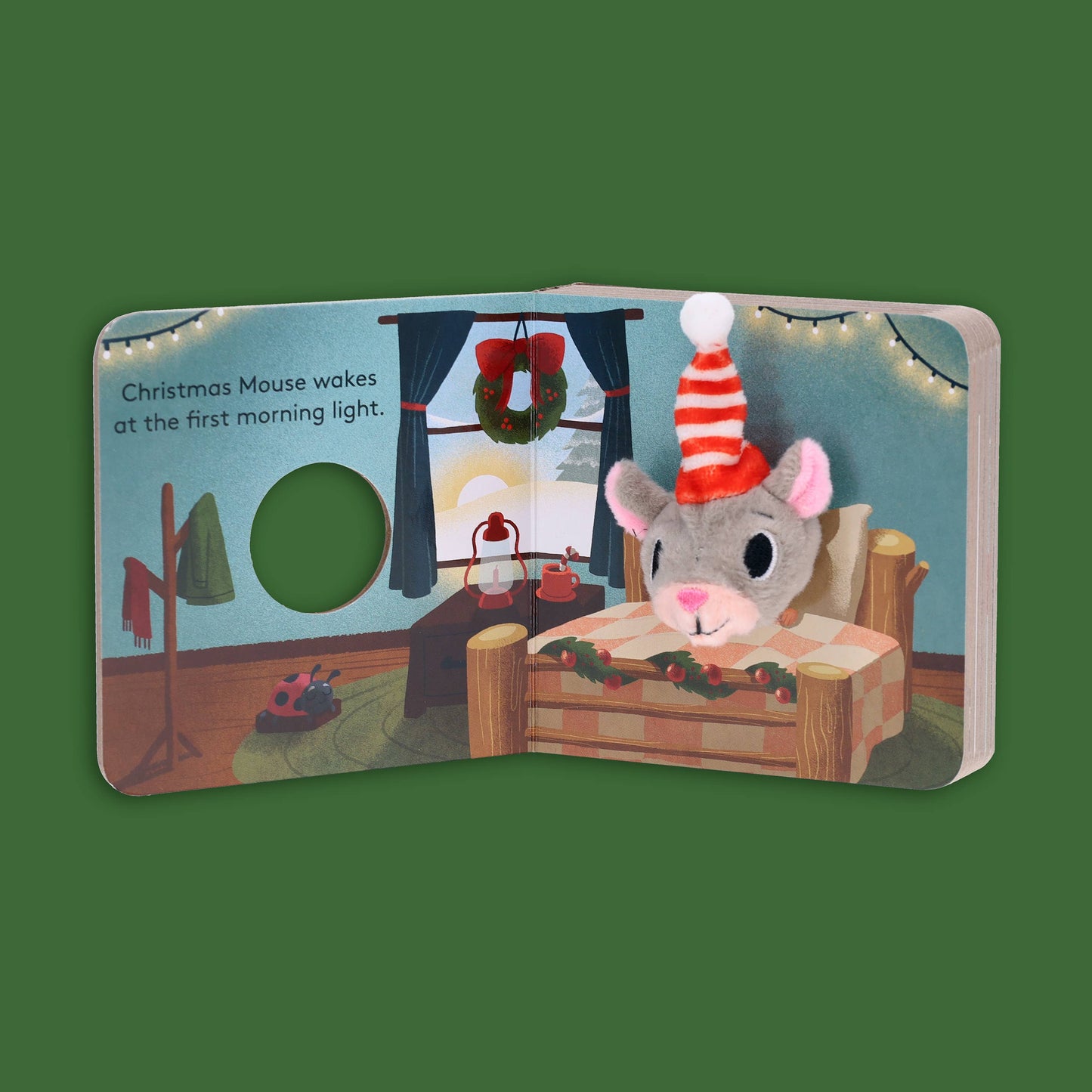 Chronicle Books - Christmas Mouse: Finger Puppet Book