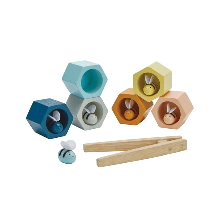 PlanToys - Beehives Color Sorting Toy