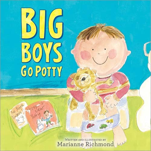 Sourcebooks - Big Boys Go Potty Book