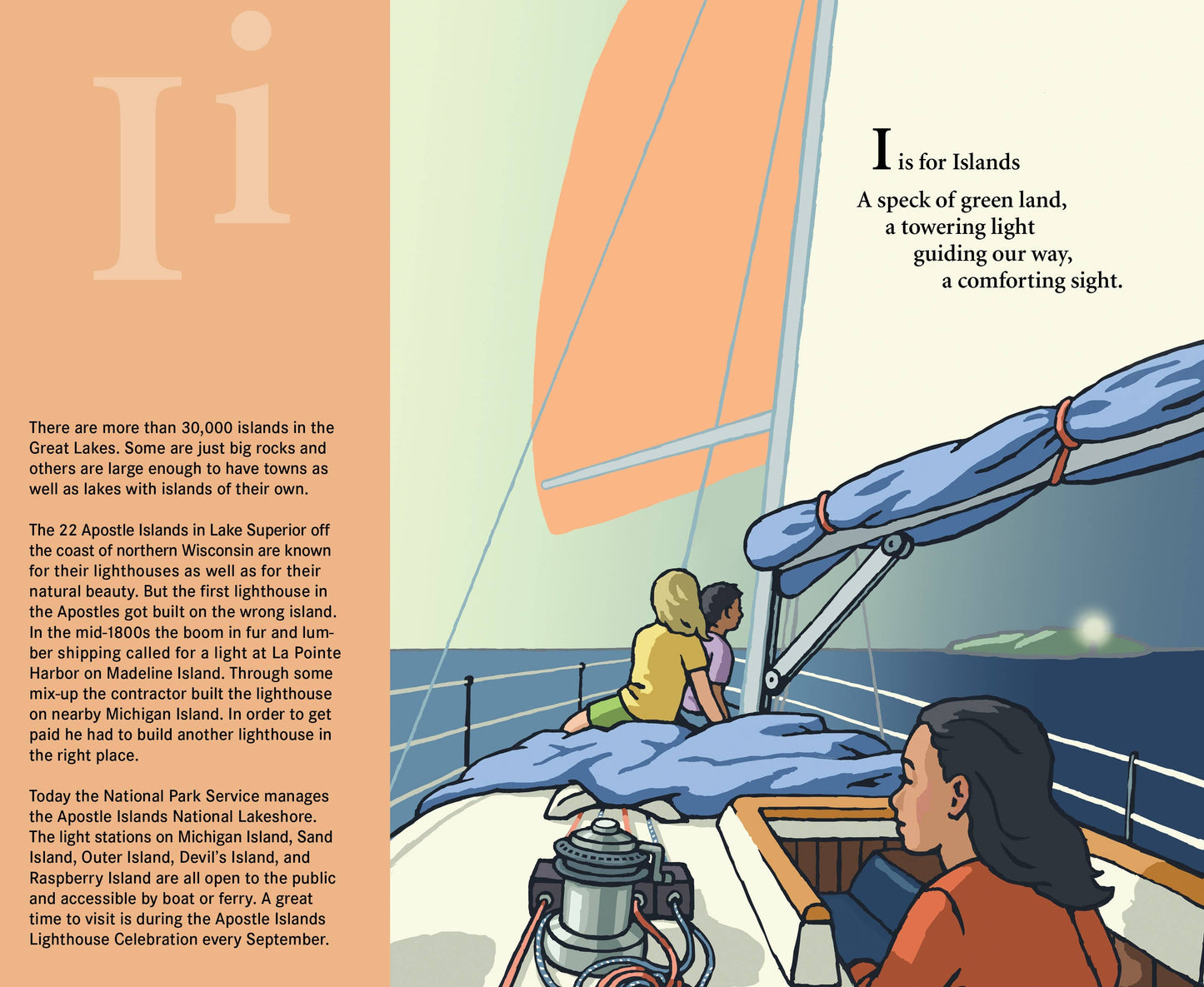 Sleeping Bear Press - B is for Beacon: A Great Lakes Lighthouse Alphabet Book