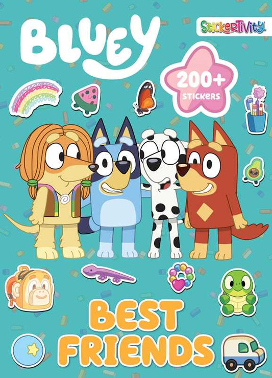 Simon & Schuster - Bluey Stickertivity: Best Friends by Dienesa Le: Paperback; 64 pages / English