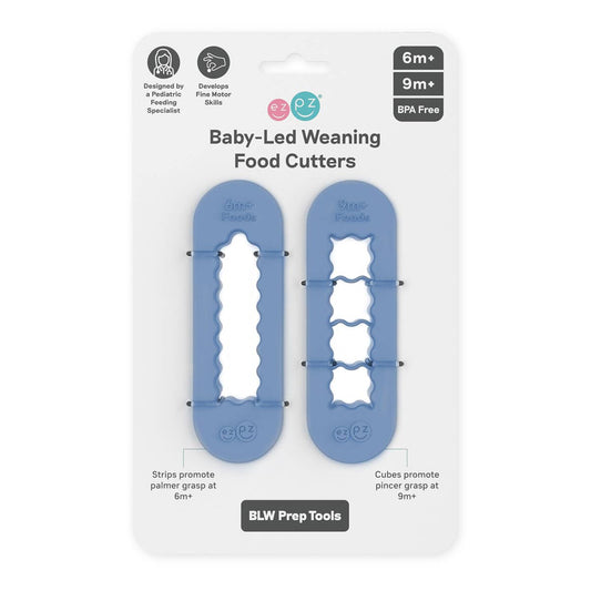 ezpz - Baby-Led Weaning Food Cutters: indigo