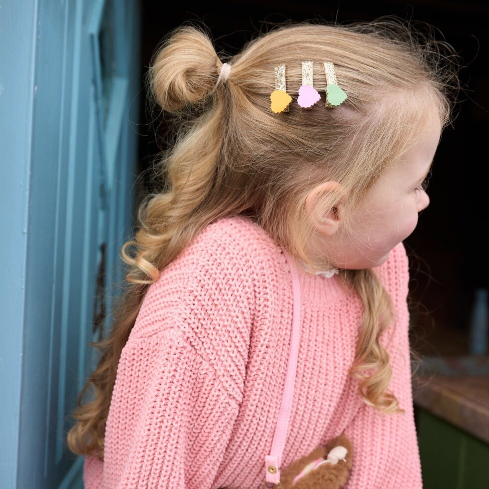 Rockahula Kids US - Scallop Heart Mini Clip Set