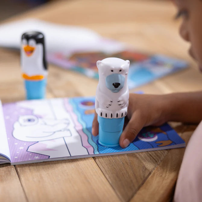 Melissa & Doug - Sticker WOW! Activity Pad & Sticker Stamper Value Pack - Winter