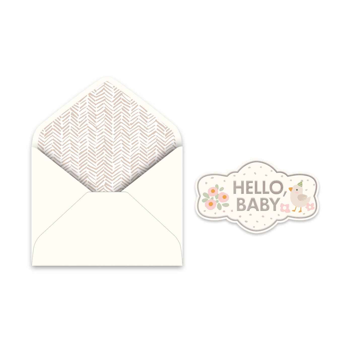 Studio Oh! - Hello, Sweet Baby Friends Deluxe Greeting Card