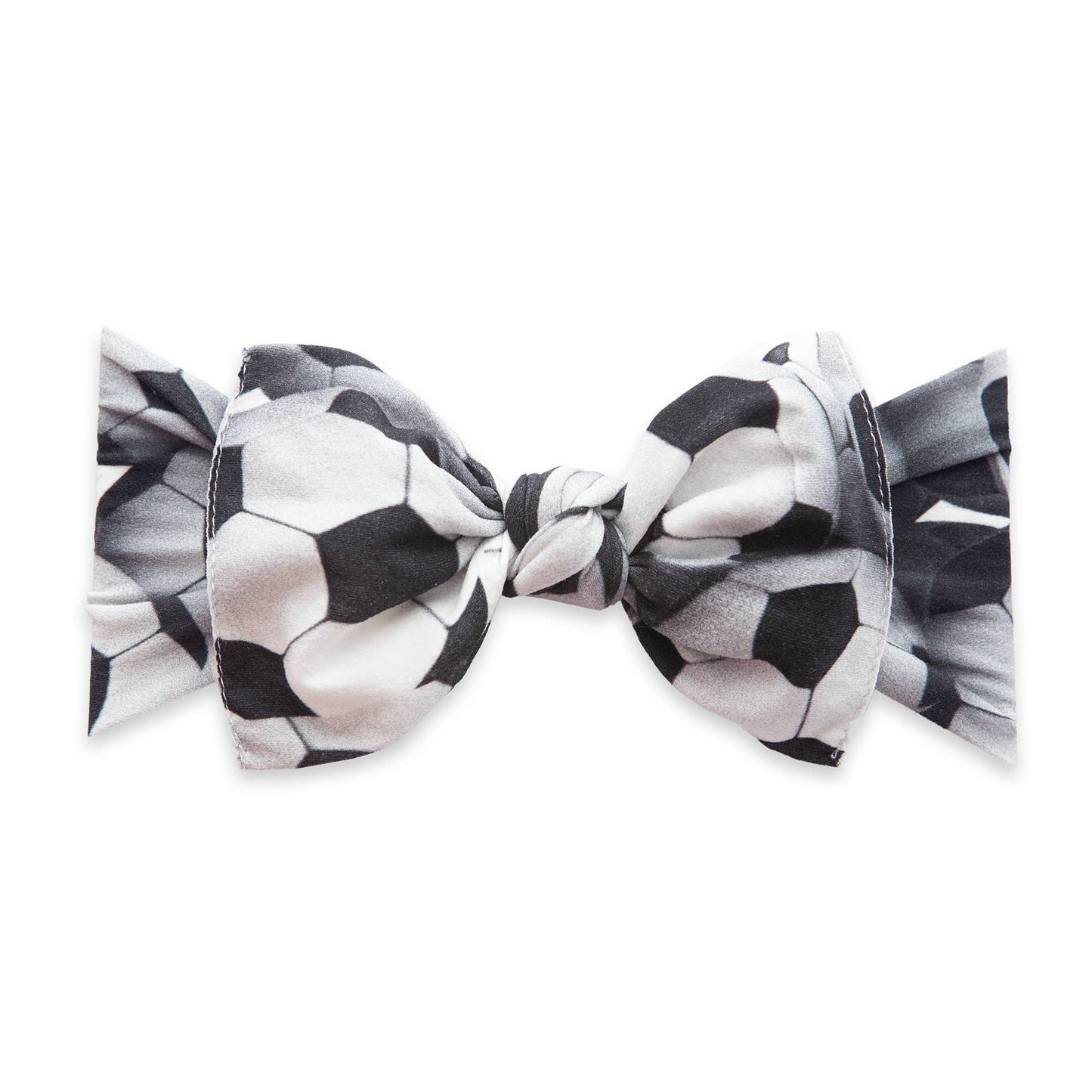 Baby Bling Bows - Baby Bling® Printed Knot soft nylon headband: Delilah
